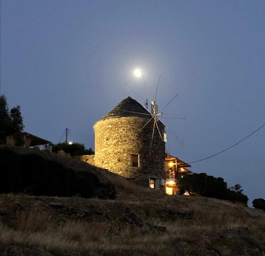 The Stone Windmill Villa Koundouros Dış mekan fotoğraf