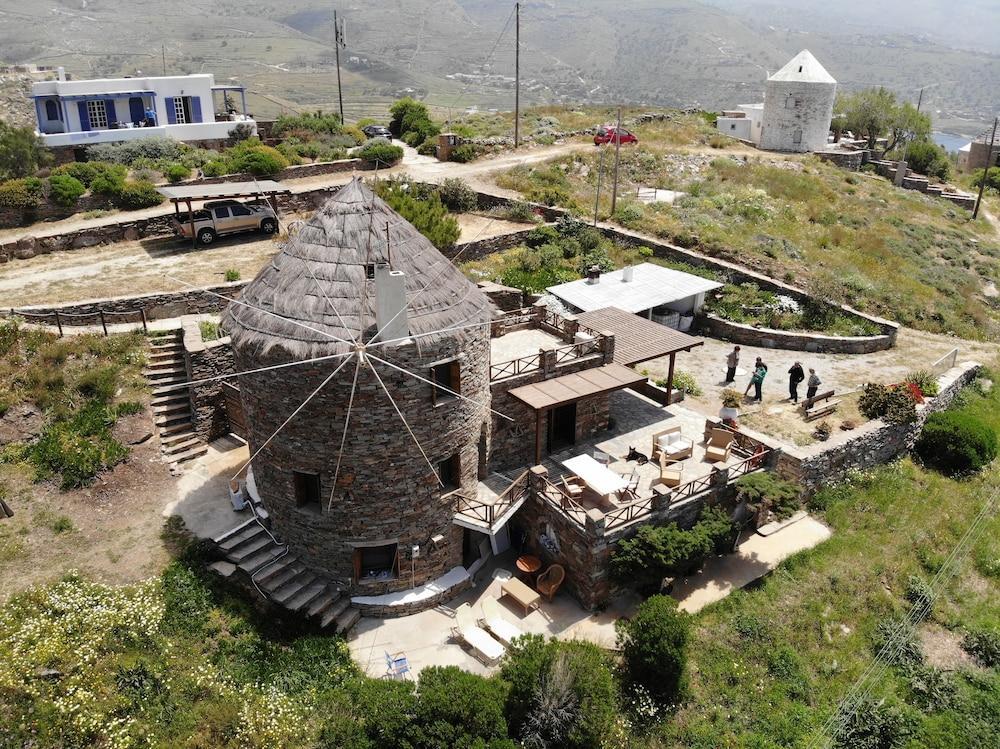 The Stone Windmill Villa Koundouros Dış mekan fotoğraf