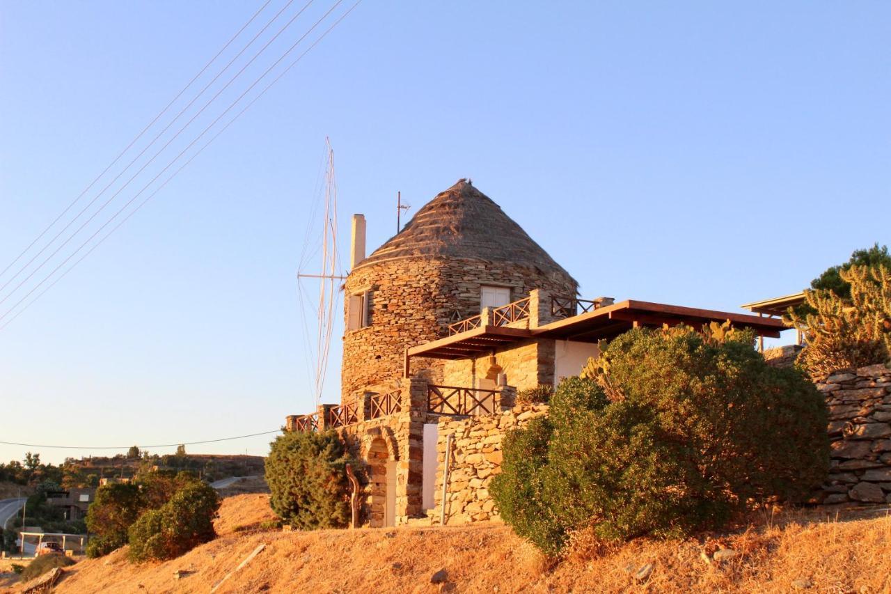 The Stone Windmill Villa Koundouros Dış mekan fotoğraf