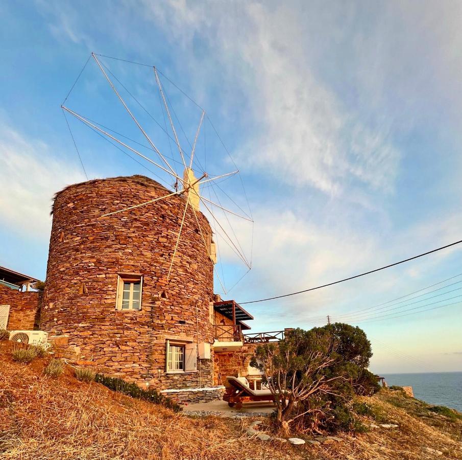 The Stone Windmill Villa Koundouros Dış mekan fotoğraf