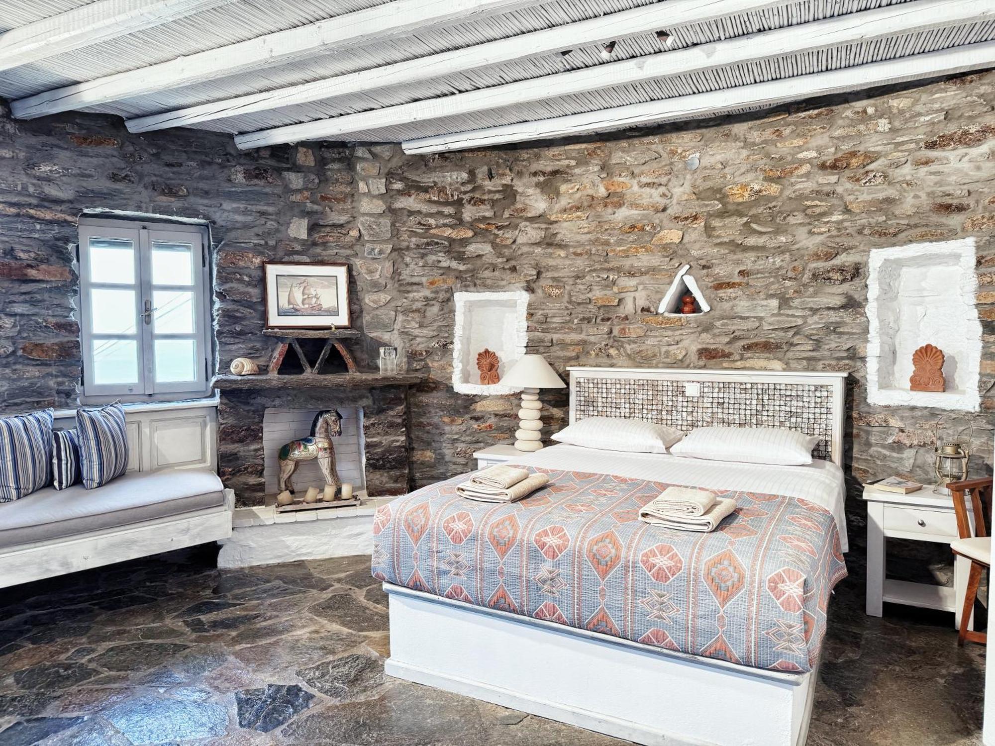 The Stone Windmill Villa Koundouros Dış mekan fotoğraf