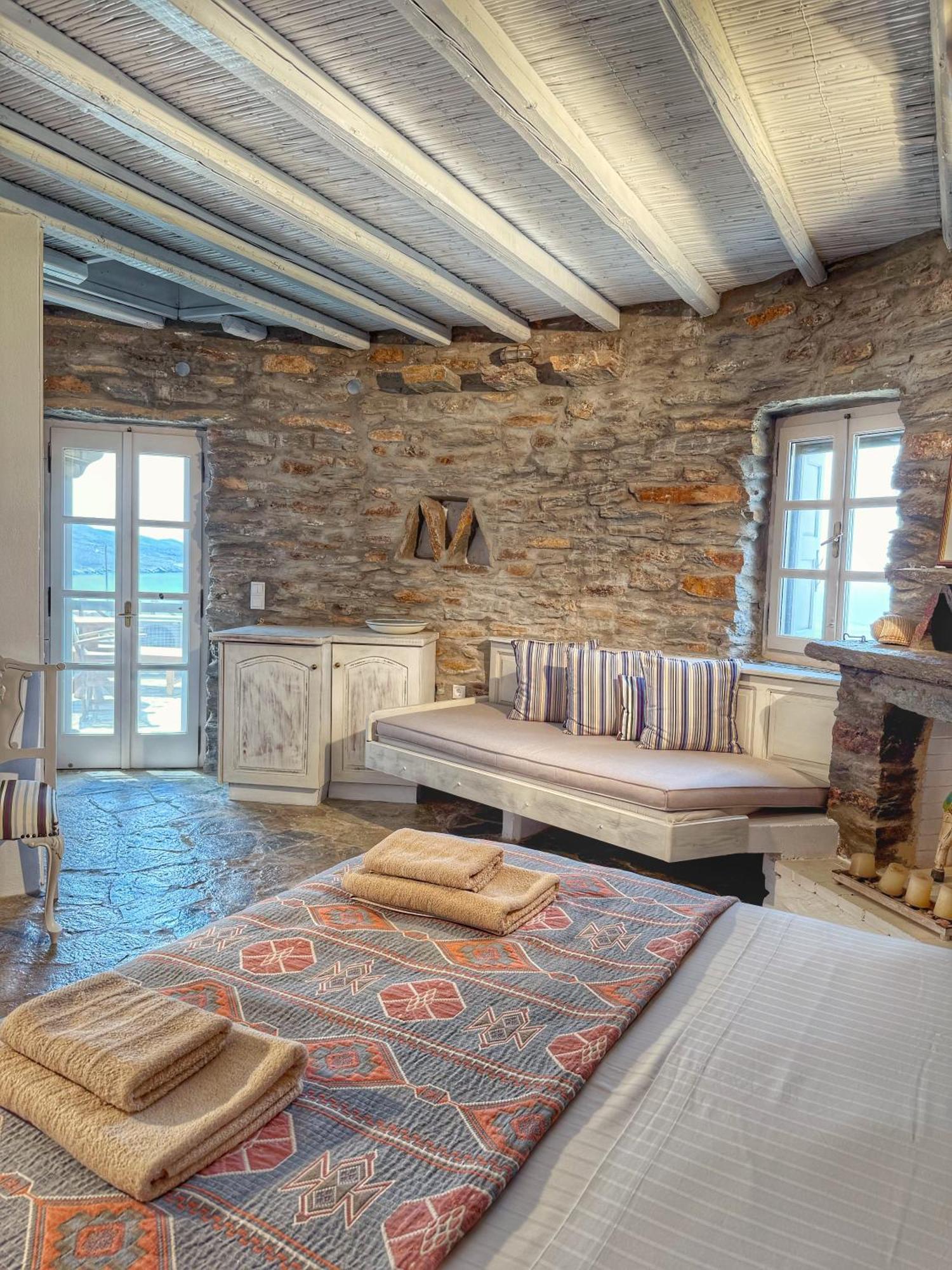 The Stone Windmill Villa Koundouros Dış mekan fotoğraf