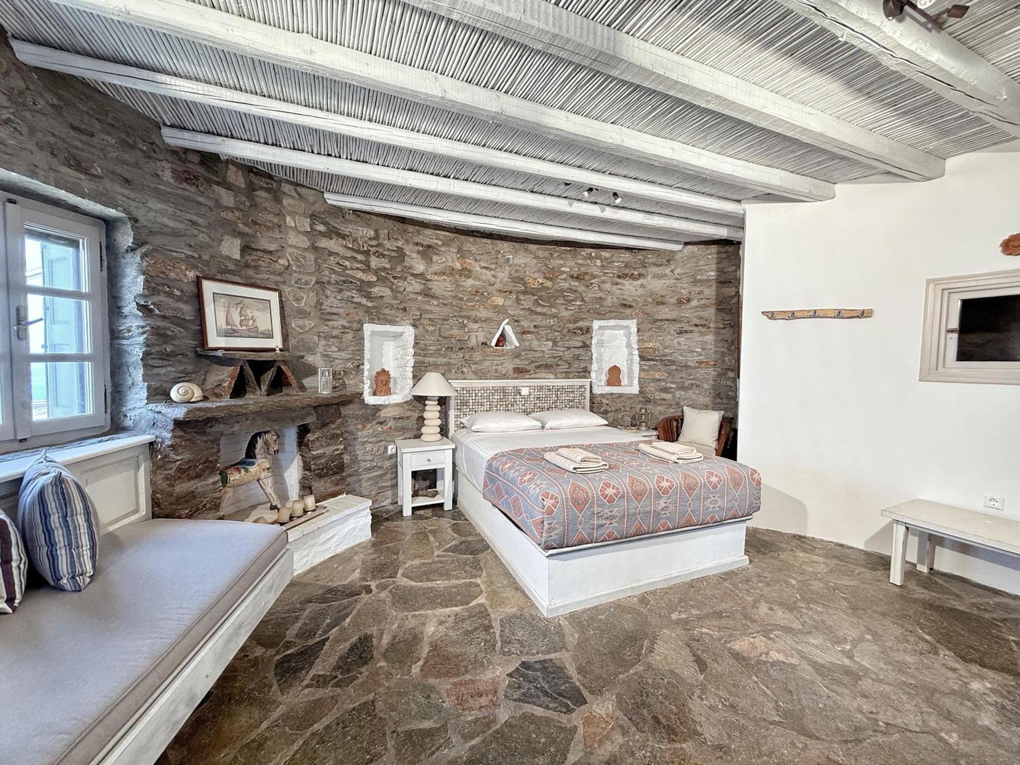 The Stone Windmill Villa Koundouros Dış mekan fotoğraf