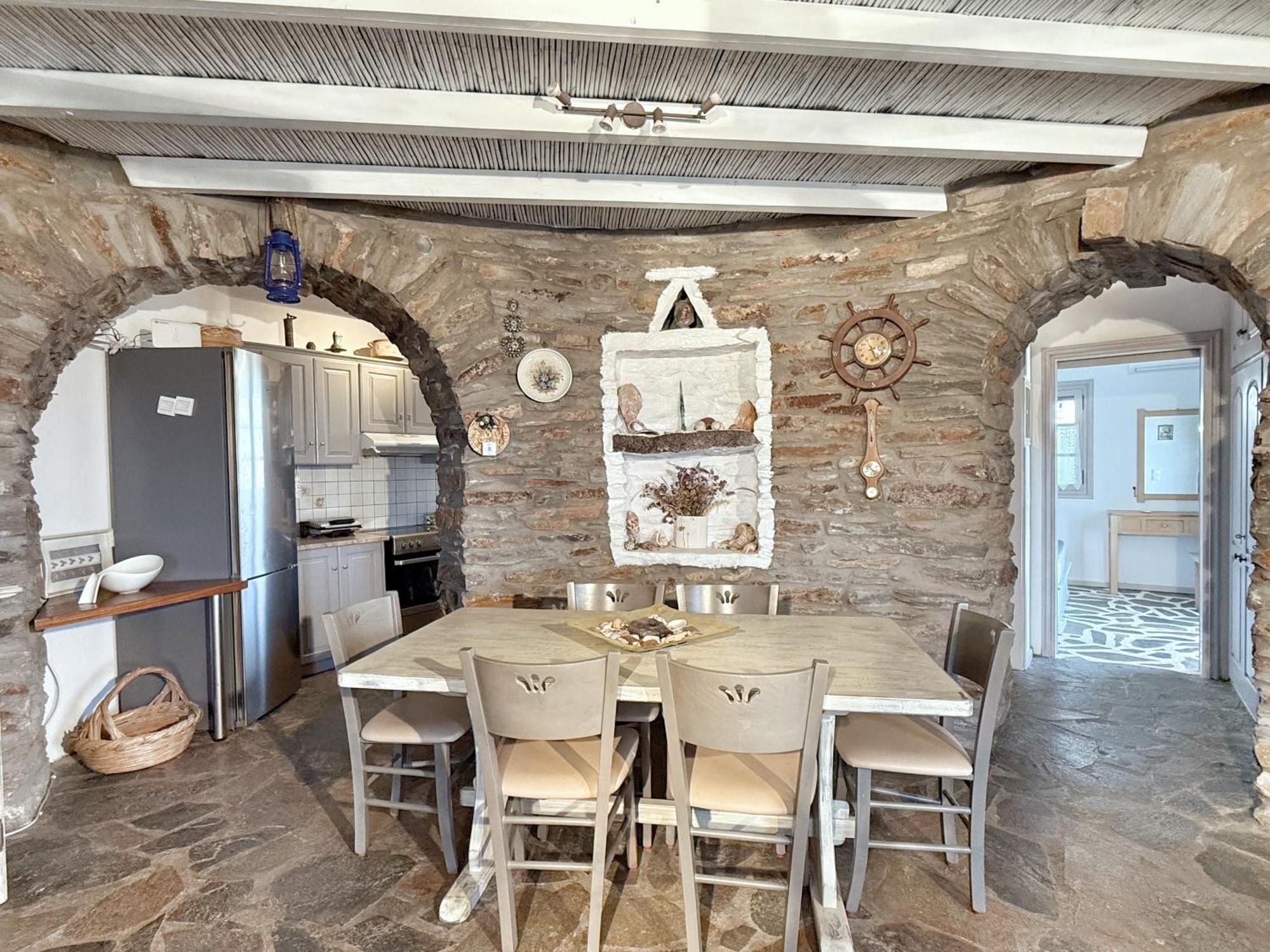 The Stone Windmill Villa Koundouros Dış mekan fotoğraf