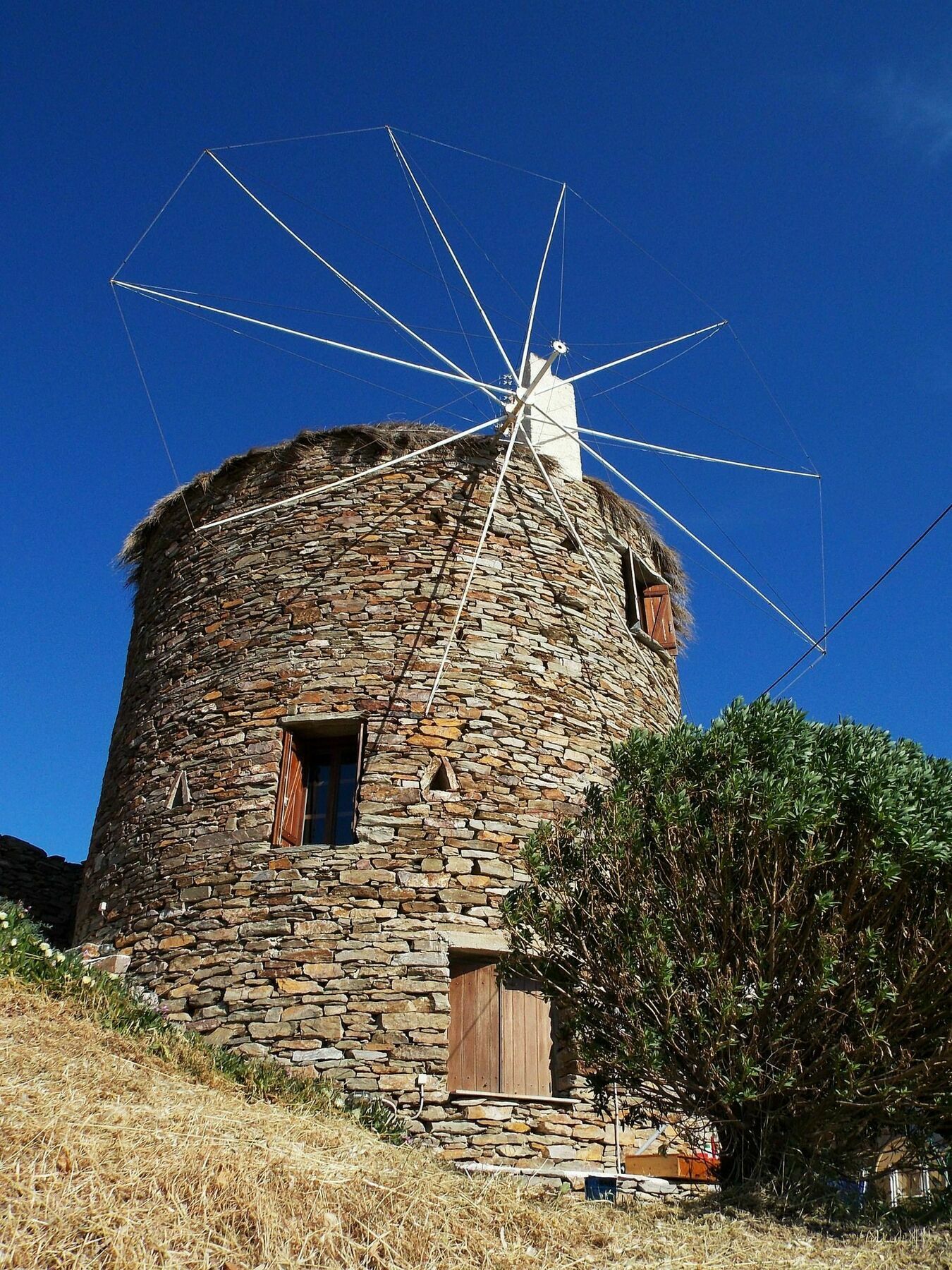 The Stone Windmill Villa Koundouros Dış mekan fotoğraf